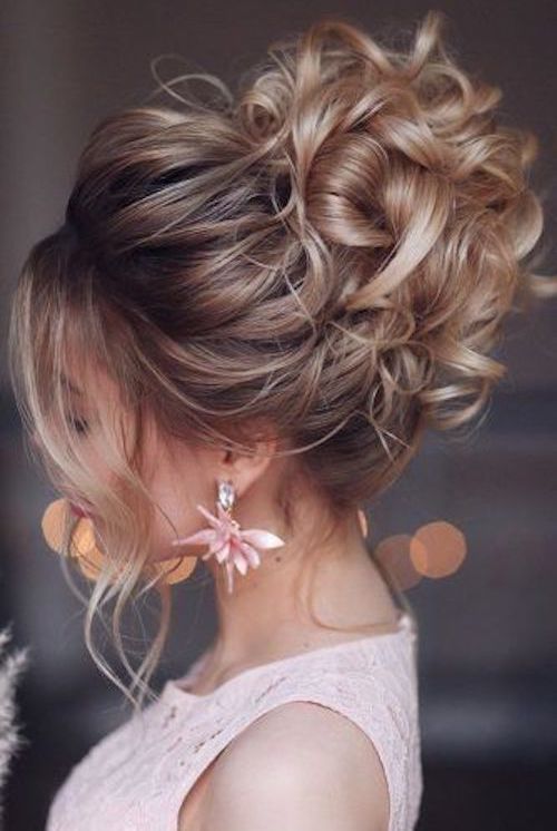 chignon décoiffé